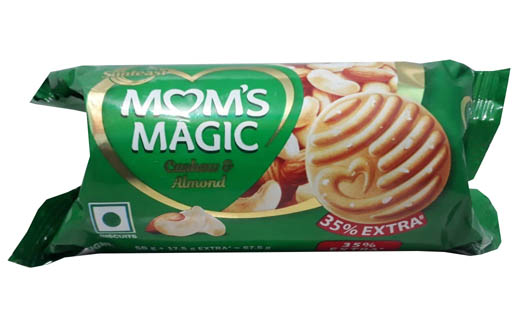 Sunfeast Moms Magic Cashew and Almond Biscuits Rs.10 pack of 12